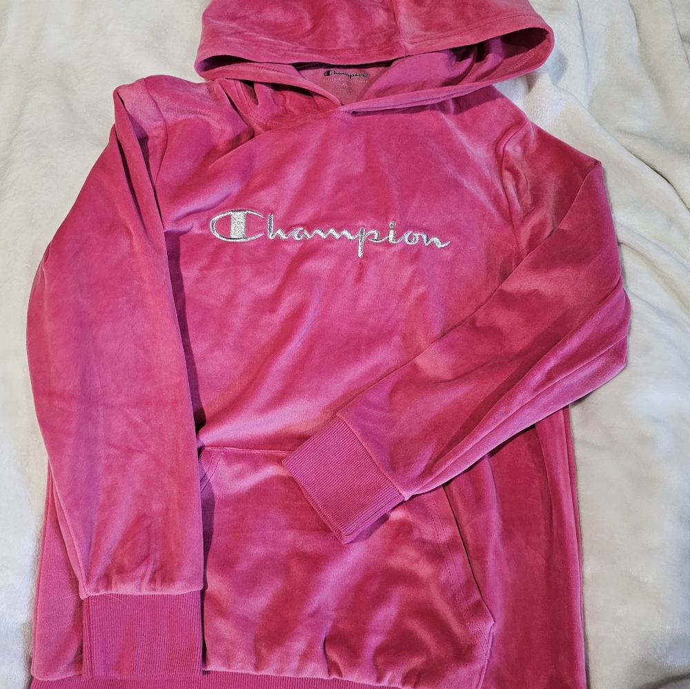 Champion Pink Soft Hoodie Size XL